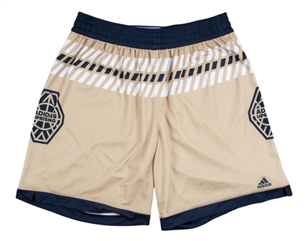 2017 Zion Williamson Game Worn Adidas Uprising 17U Shorts from Summer Championships (MEARS & Letter of Provenance)